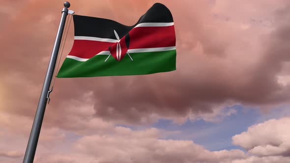 Kenya Flag 4K