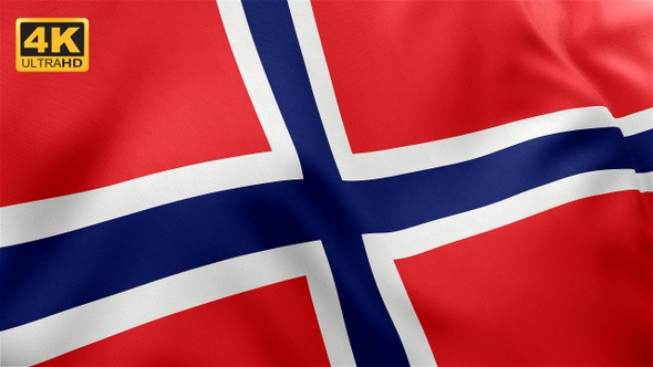 Norway Flag - 4K