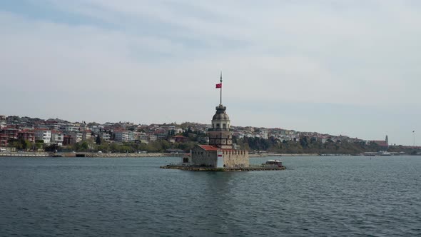 The Maiden's Tower Aerial View 4