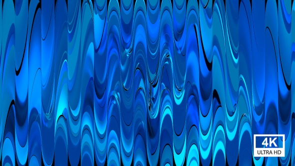 Blue Stripe Abstract Moving Background 4K