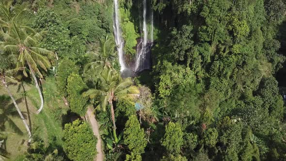 Big Jungle Waterfall