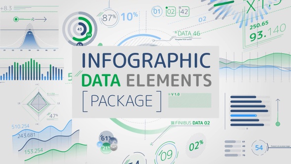 Infographic Data Elements Pack