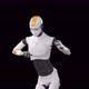 Android Dancing and Spinning in a Cycle Close Shot - VideoHive Item for Sale