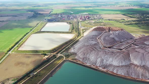 Mountains of Products for the Production of Potash Salt and Artificial Reservoirs