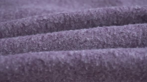 Purple Lambswool Fabric Slider Shot