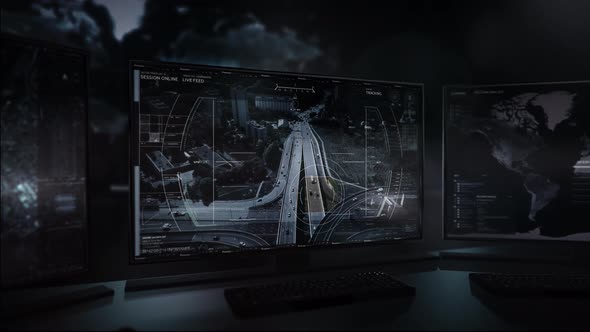 An advanced tracking software enables to detect and captures strange incidents. alt