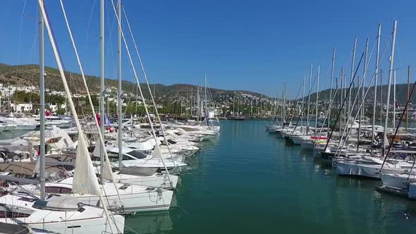 Bodrum marina.