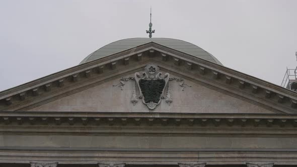 The St Pierre Cathedrals frieze alt