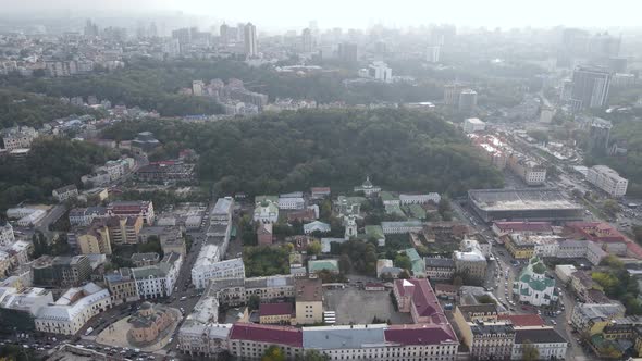 Kyiv - the Capital of Ukraine. Aerial View. Kiev