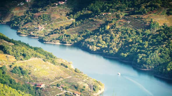 Boat Trip on the Sil River. Galicia Spain.