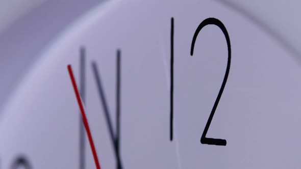 Close Up of an Office Clock