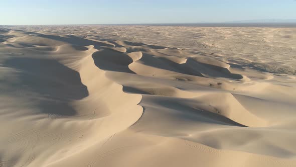 Aerial view of Yuma Desert alt
