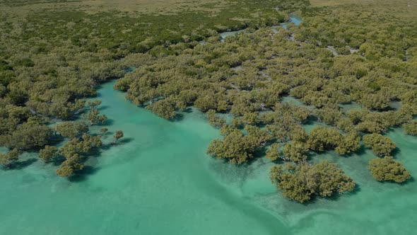 Cape Keraudren Wetlands, Western Australia 4K Aerial Drone