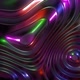 Liquid metal fractal field lit with colorful lights, repeatable animation - VideoHive Item for Sale