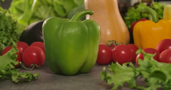 Green and Red Vegetables