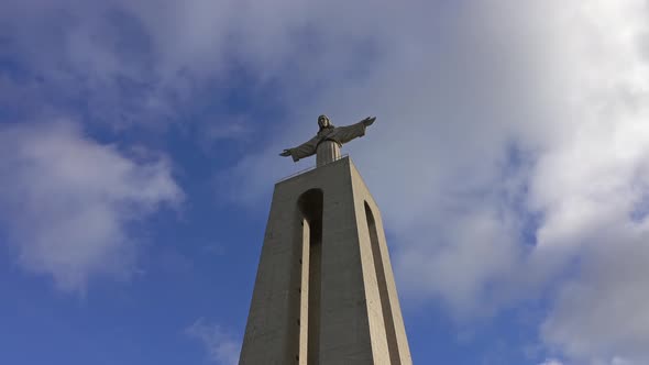 Christ the King Statue in Lisbon Portugal