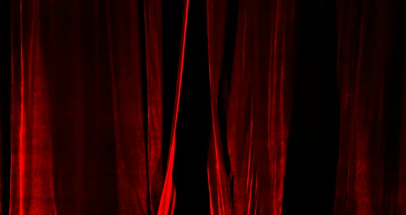 Closing Theater Curtain