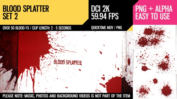 Blood Splatter (HD Set 2) alt