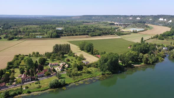 Chateau Gaillard Castle, Les Andelys, Normandy, France