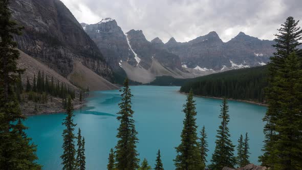 Moraine Lake and the Valley of the Ten Peaks