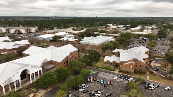 Aerial Video Tallahassee Community College 4k