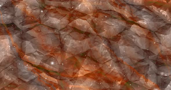 3D twisted  stone texture background animation
