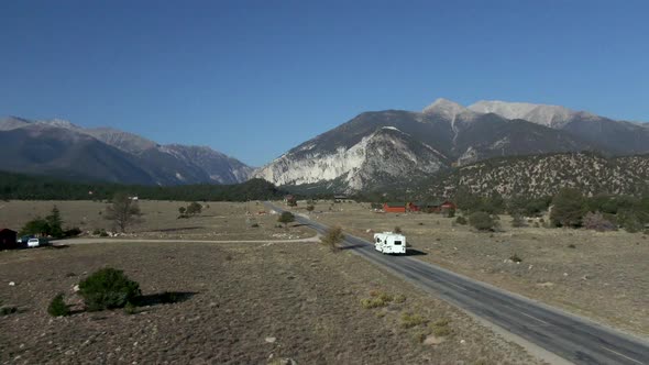 Rv Drone Flyover Rockies