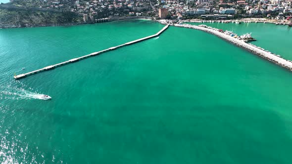 Alanya Castle Alanya Kalesi Aerial View