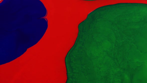 Mixing Colour Abstract Liquid Paint Swirl Background Texture alt