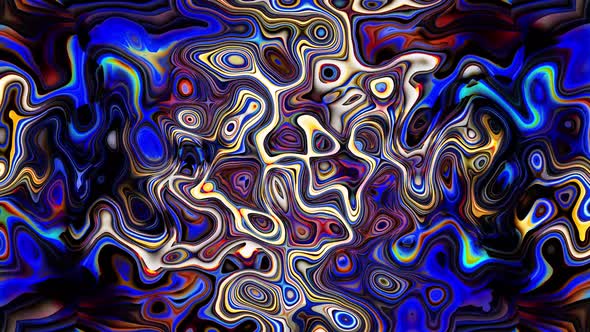Beautiful Color Glow Liquid Texture Background