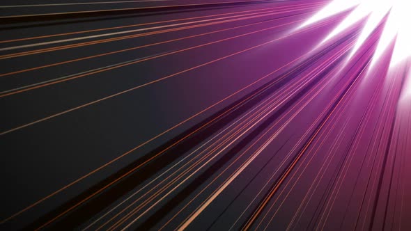 Digitally generated video of light 4k