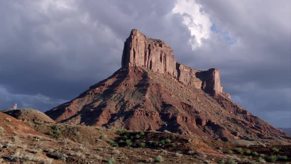 Daylight pan of Parriott Mesa in Moab, Utah.