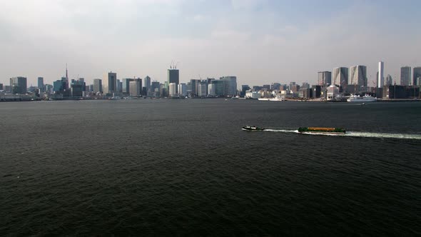 Tokyo Day Aerial Cityscape Japan Time Lapse