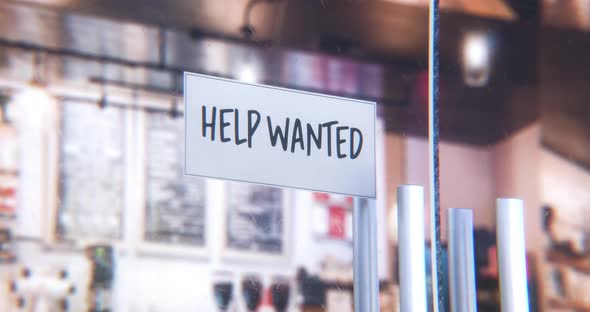 Storefront - Help Wanted - 4K
