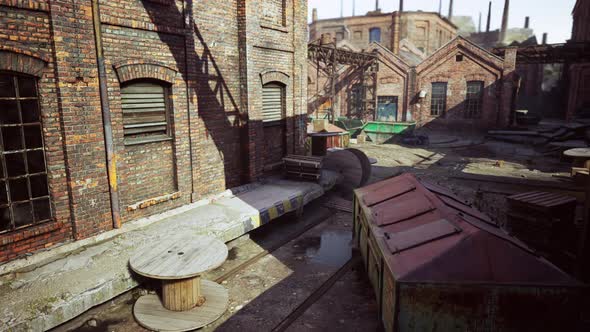 Old Brewery Brick Factory Buildings alt