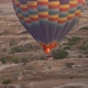 Burning Flame of Orange Colour Appears in Hot Air Balloon - VideoHive Item for Sale