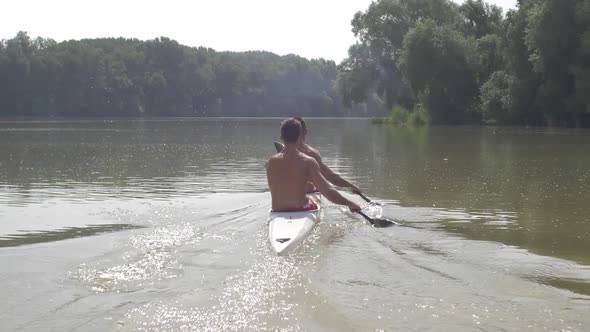 Kayaking Slow Motion