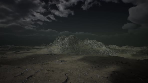 View From the Mountain in a Storm