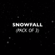 3 Snowfall Loops - VideoHive Item for Sale
