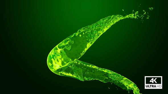 Vortex Splash Of Green Water V4 alt