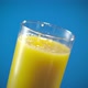 Orange Drop Splashing In Orange Juice - VideoHive Item for Sale