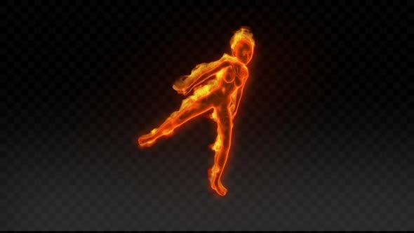 Fiery Girl Dance 4 alt