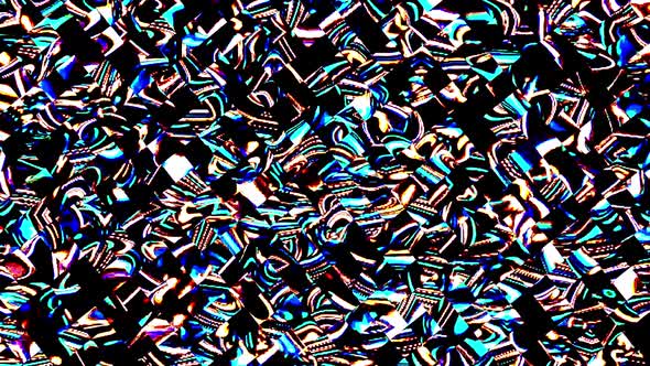 Abstract background 3D liquid lines in a multicolor texture