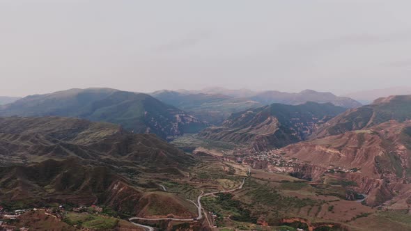 Gunib Village in Dagestan