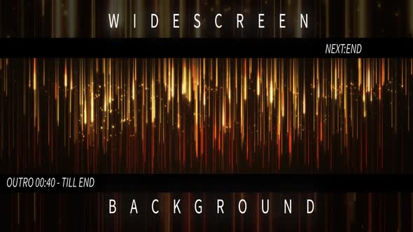 Gold Red Curtain Christmas Widescreen Particles Background