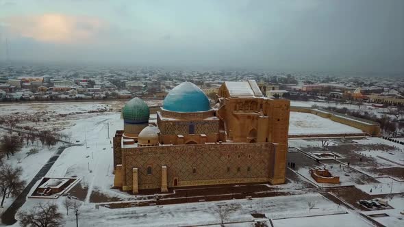 Mausoleum of Khoja Ahmed Yasawi in Turkestan