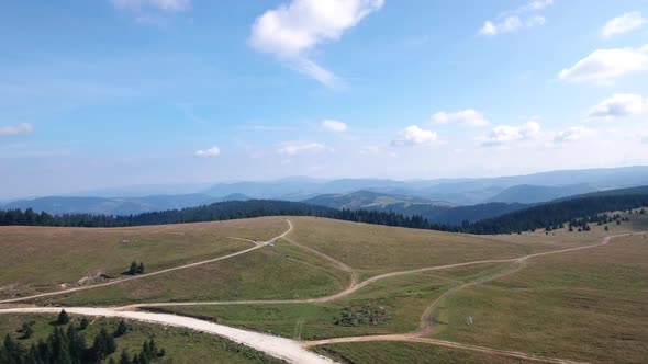 Nature Clouds Forest Aerial