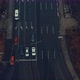 Cars Traffic Over the Bridge in the fog - Aerial (top view) - VideoHive Item for Sale