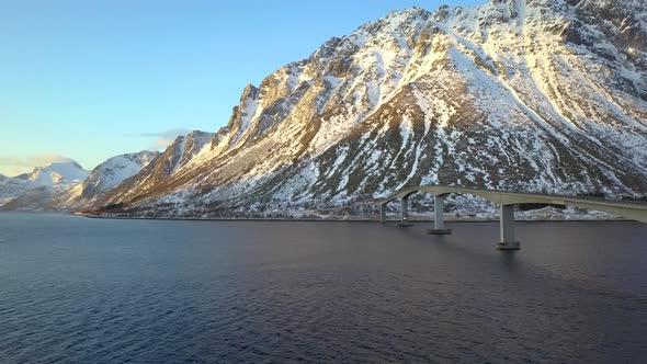 Norway is a country with lots of bridges, because of the fjord,water finds way through the mountain.