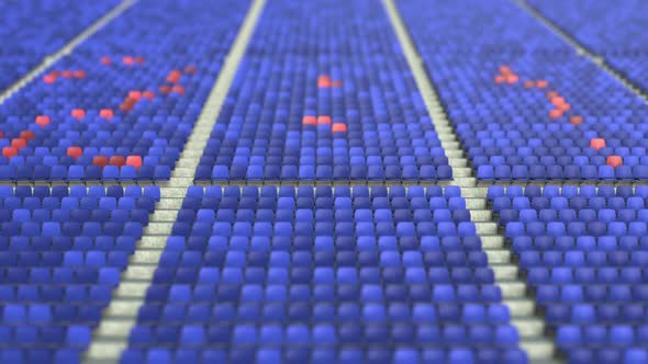 21 Score Made with Stadium Seats alt